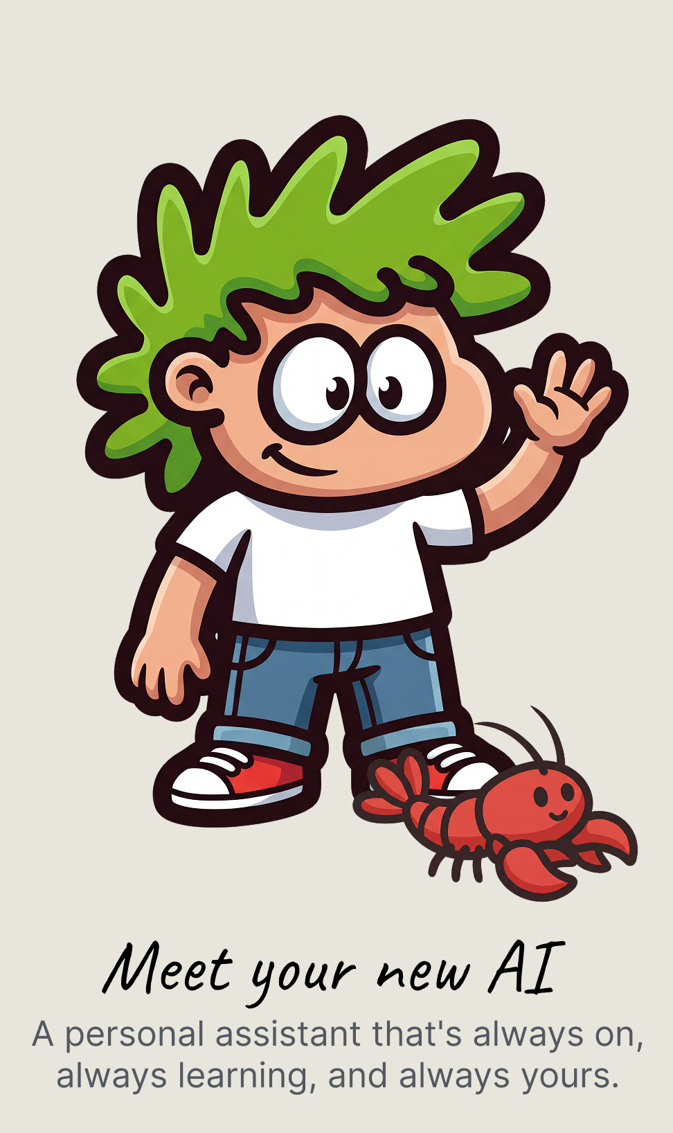 Meet your new AI: a personal assistant that's always on, always learning, and always yours